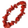 Rode Jaspis splitarmband, red jasper chips bracelet, kopen, edelsteen armband, edelstenen, armbandje, steentjes, klein