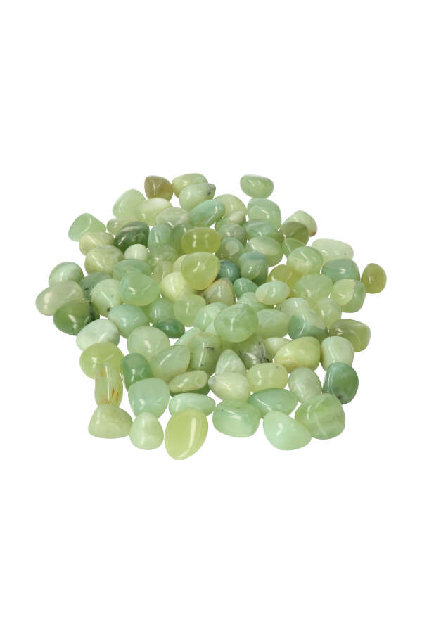 Jade steen, stenen, van 1 steen tot zakken van 100 gram tot 1 kilo, circa 2 tot 3.5 cm