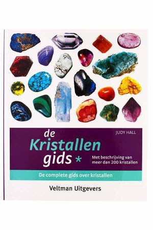 De kristallen gids deel 1 - judy hall, edelstenen boek, informatie edelsteen, mineralen