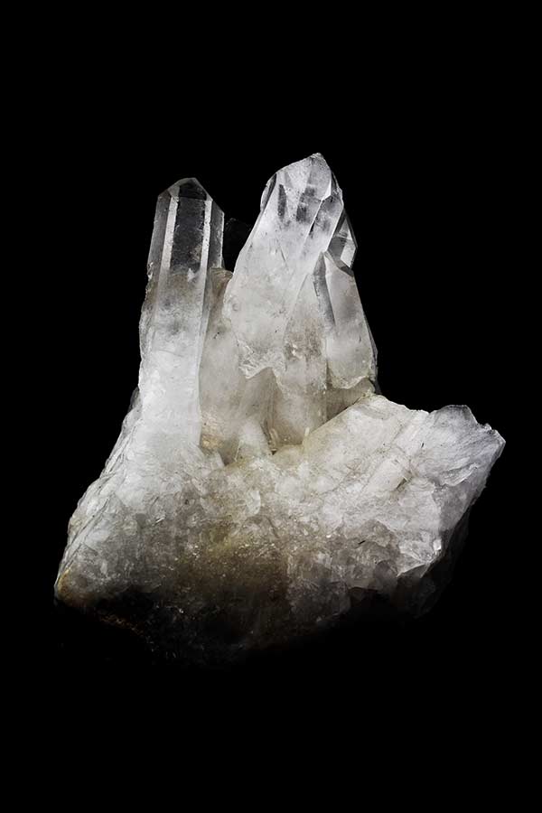 Grote Bergkristal cluster punten, 31.5 cm, 18 kilo, Brazilië 