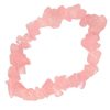 Rozenkwarts splitarmband, 18 cm, rosequartz chips bracelet, kopen, edelstenen armbandje, spiritueel, kopen