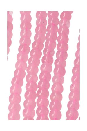 Rozenkwarts kralen 8 mm, streng 40 cm, circa 48 kralen, rozenkwarts armband maken, rosequartz, ketting maken, sieraden maken, sieraad, edelsteen, edelstenen, kopen