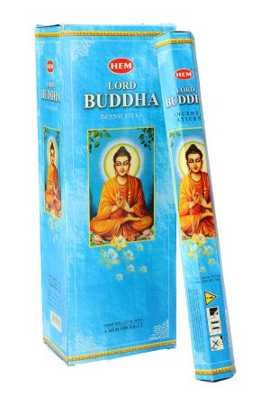 Lord Buddha wierook (boeddha) HEM, wierook stokken, stokjes, HEM, hexagonaal, incense, kopen