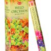 Wild Orchids wierook HEM, Wilde Orchidee, wierook stokken, stokjes, HEM, hexagonaal, incense, kopen