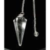 Bergkristal pendel 3-5 cm gefacetteerd 6-vlak Top kwaliteit!