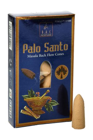 Balaji Masala Back Flow Cones Palo Santo