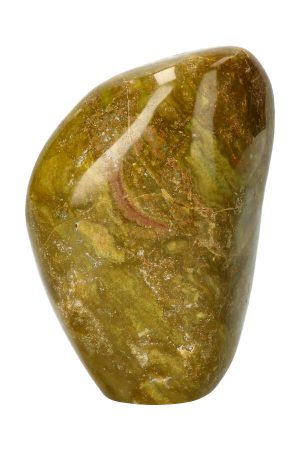 Groene Opaal sculptuur vrije vorm geslepen opaal