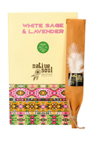 Native Soul wierook white sage & lavender brengt de kracht van salie met lavendel