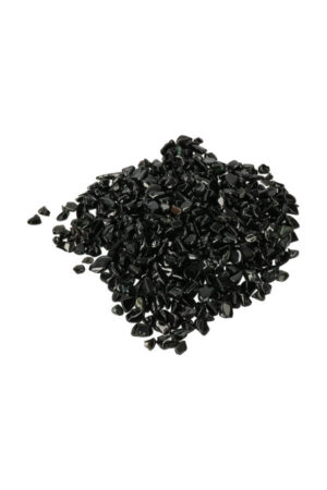 Zwarte Obsidiaan chips