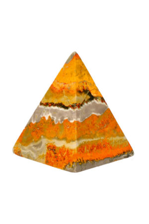 Bumblebee Jaspis piramide 6.3 cm 147 gram