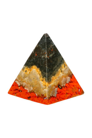 Bumblebee Jaspis piramide 5.6 cm 124 gram