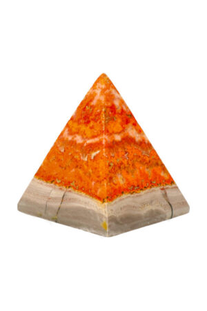 Bumblebee Jaspis piramide 6 cm 146 gram