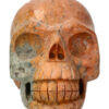 Picasso Jaspis realistische kristallen schedel 10.7 cm 877 gram