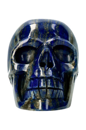 Lapis Lazuli realistische kristallen schedel 12.1 cm 1.12 kg