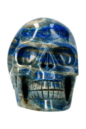 Lapis Lazuli realistische kristallen schedel 13.4 cm 1.78 kg
