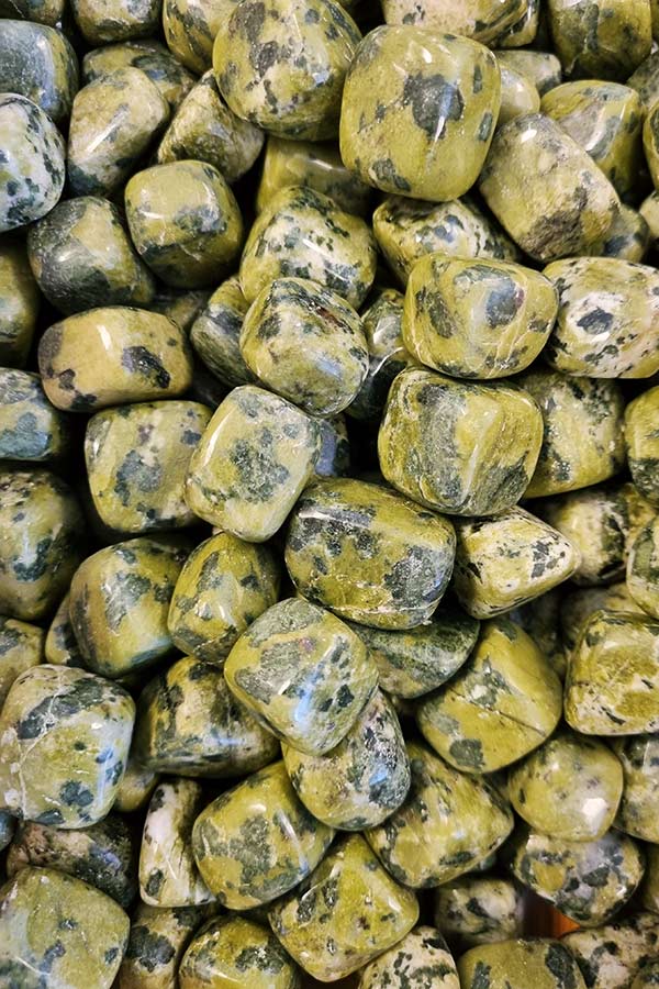 Epidoot trommelstenen, 1 steen of zakken van 100 gram tot 1 kg, 2 a 3 cm, Rusland