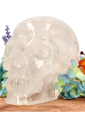 Bergkristal realistische kristallen schedel 14.7 cm 2.3 kg
