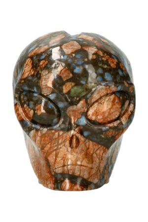 Que Sera starchild Alien kristallen schedel 9.5 cm 1.1 kg