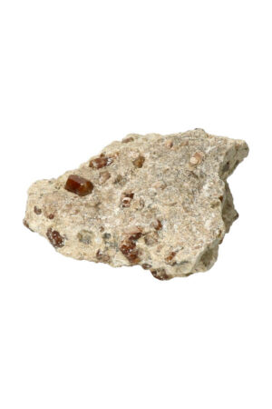 Granaat op moedersteen 8.5 cm 195 gram Marokko