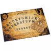 Ouija bord Mystifying Oracle, 30 cm x 20 cm. Dikte 0.3 cm.