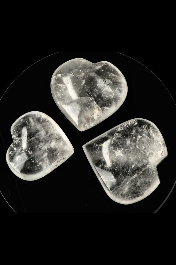 Bergkristal hart 5-7 cm 2