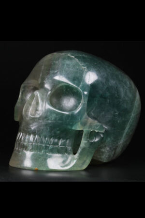 Fluoriet 'Mitchell Hedges' realistische kristallen schedel
