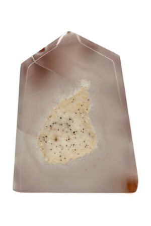 Agaat Geode punt, 9.9 cm, 149 gram, Madagaskar