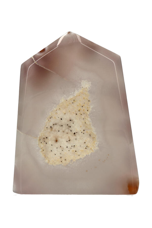 Agaat Geode punt, 9.9 cm, 149 gram, Madagaskar