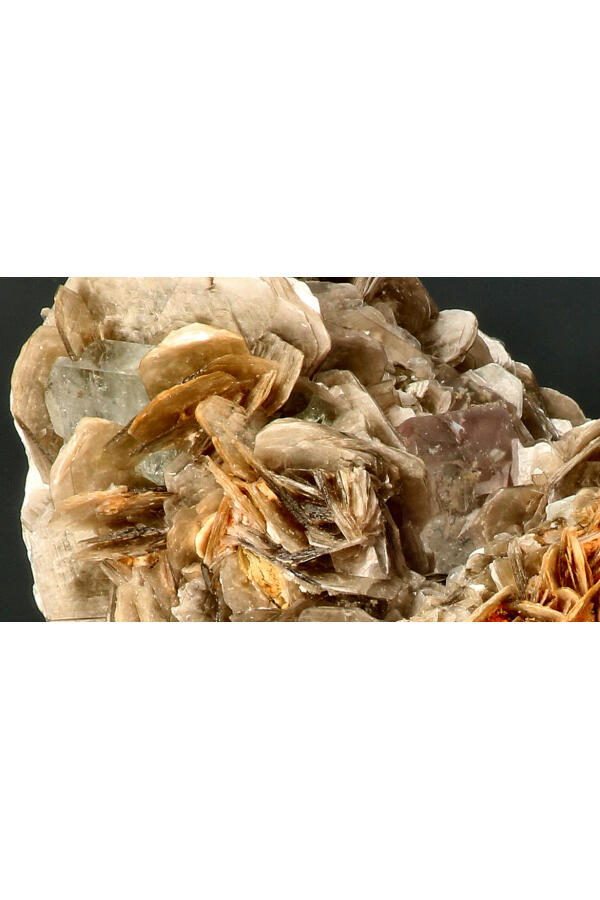 Aquamarijn op Muscoviet specimen ruw, 11.5 cm, 621 gram, Skardu, Pakistan - Afbeelding 17