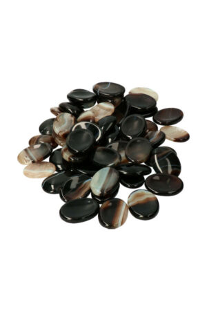 Suleiman duimsteen (worrystone), 3,5 tot 4 cm