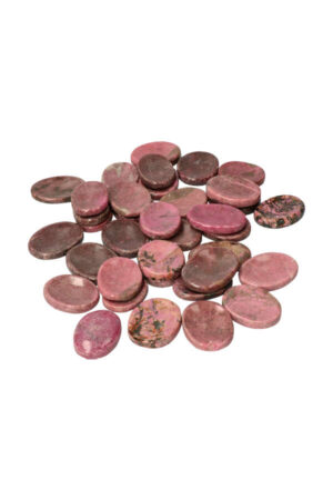 Rhodoniet duimstenen, 3.5 a 4 cm