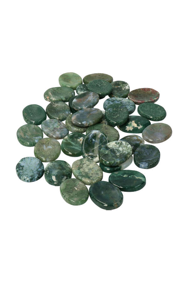 Mosagaat duimsteen, 3.5 a 4 cm