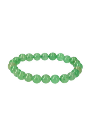 Aventurijn Armband,  8 mm, edelsteen kralen, 18 cm