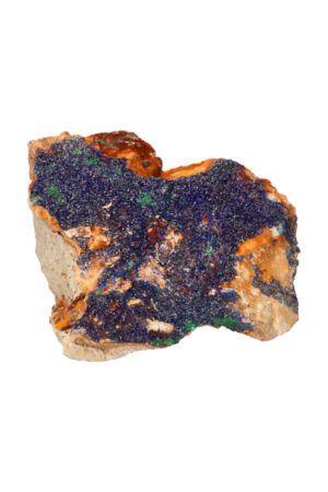 Azuriet met Malachiet ruw brok, A kwaliteit! 14 cm, 631 gram