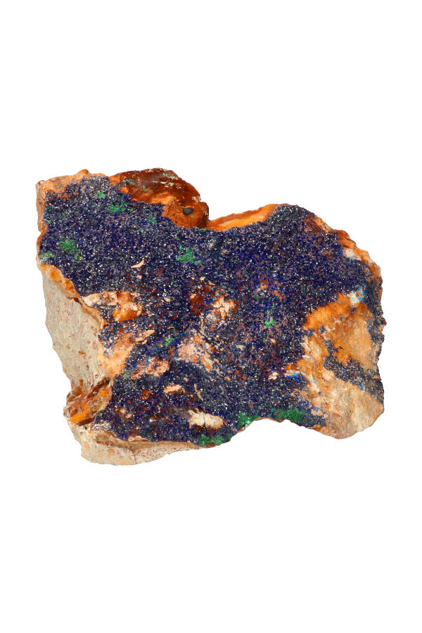 Azuriet met Malachiet ruw brok, A kwaliteit! 14 cm, 631 gram