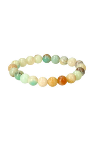 China Amazoniet armband, 8 mm, 18 cm