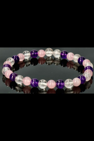 Gouden driehoek armband, 6 mm, 19 cm