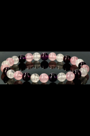 Gouden driehoek armband, 8 mm, 21 cm