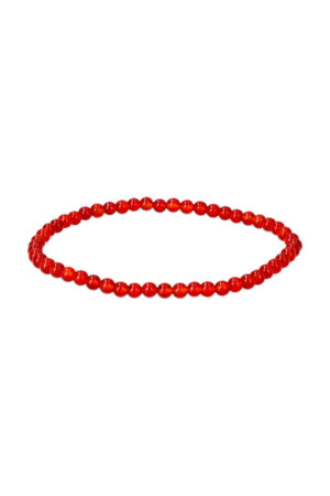 Carneool (Isis steen) armband, 4 mm, 19 cm, Egypte