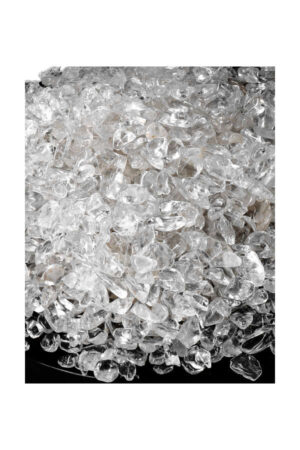 Bergkristal chips (split trommelstenen) TOP kwaliteit! 100 gram tot 1 kilo, 9-12 mm