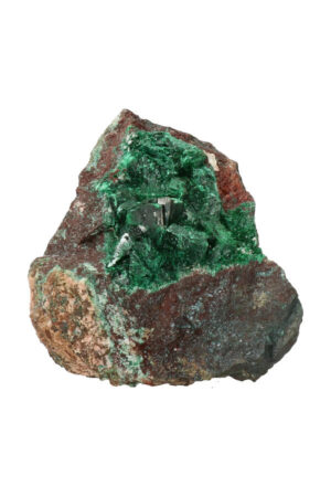 Brochantiet ruw, Marokko, 7.4 cm,  349 gram