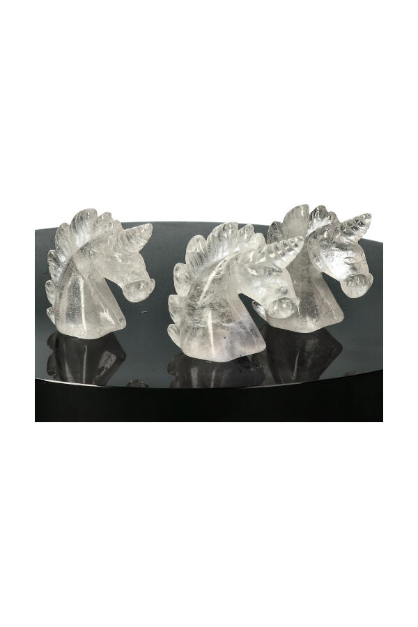 Eenhoorn Bergkristal, 5 cm - Afbeelding 3