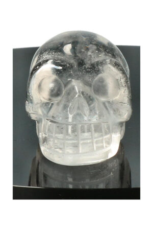 Bergkristal kristallen schedel, 4 cm