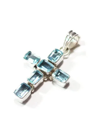 Lapis lazuli hanger 925 zilver - ATA