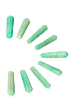 Amazoniet dubbelpunters, 4-5 cm, ideaal voor een grid