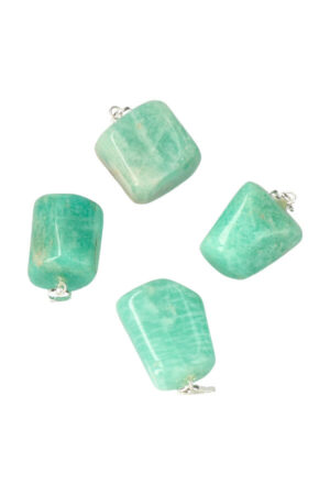 Amazoniet XL edelsteen hanger, circa 2.5