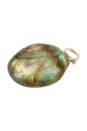 Labradoriet edelsteen hanger, 2 cm