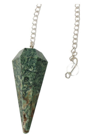 Eldariet pendel, 3-5 cm, gefacetteerd 12-vlak