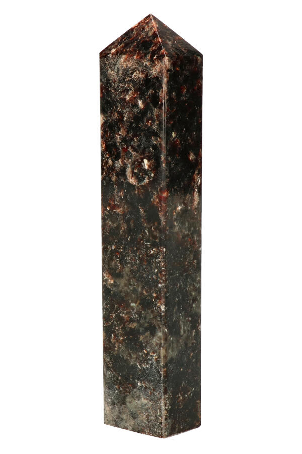 Flogopiet obelisk punt, 18.5 cm, 482 gram - Afbeelding 2