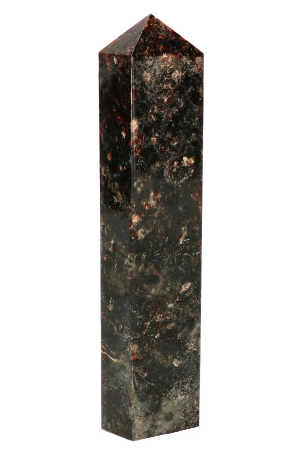 Flogopiet obelisk punt, 18.5 cm, 482 gram - Afbeelding 3
